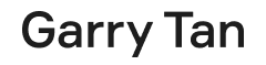 Garry Tan text logo
